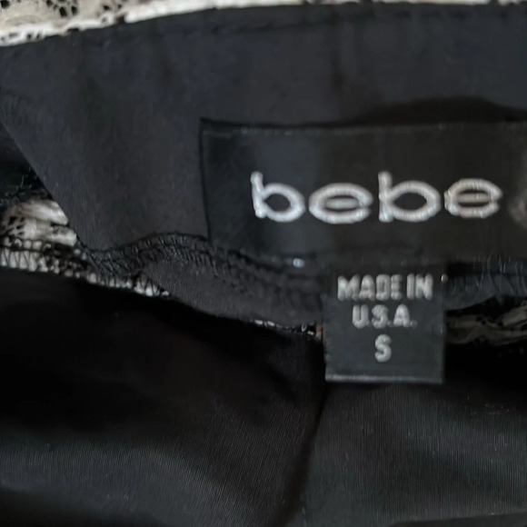 Bebe Vintage Style Lace fit and flare mini skirt - Picture 9 of 13